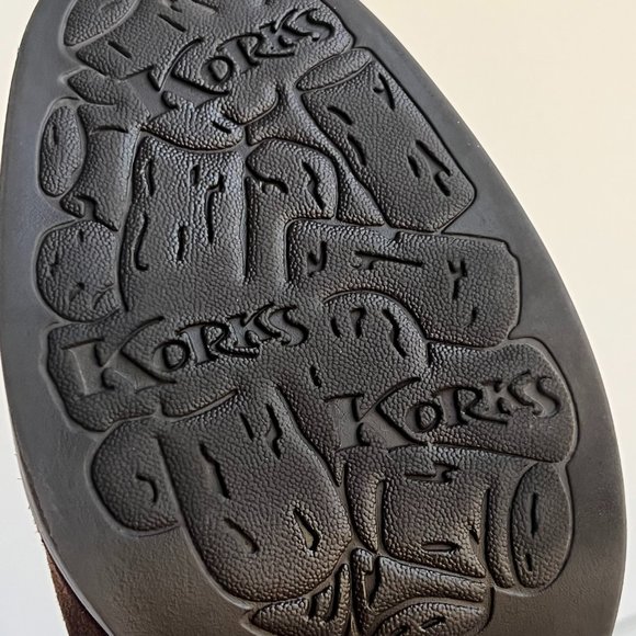 KORKS by KORK-EASE Denoon Burnished Cap Toe Brown Suede Strap Buckle Ankle Boots - Picture 10 of 14